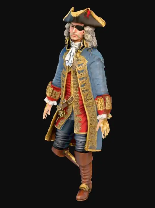 3D model for Teniente General Lezo, #heroe#