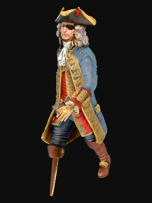 3D model for Teniente General Lezo, #heroe#