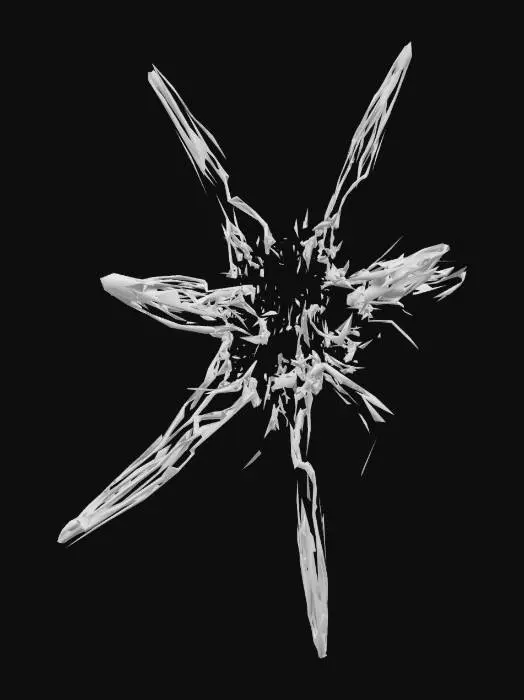 3D model for Luminescent Starburst