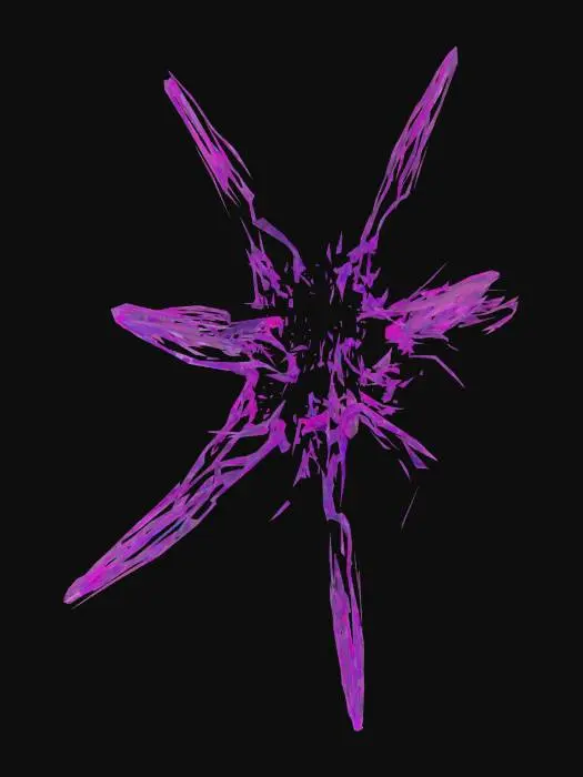 3D model for Luminescent Starburst