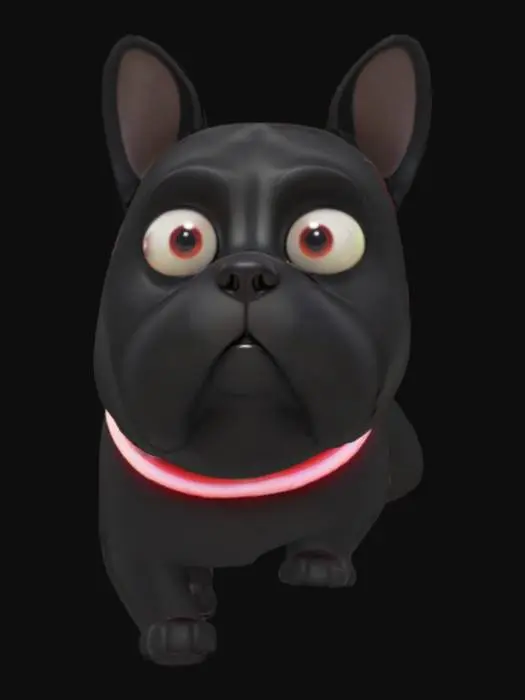 3D model for Neon Pup Adventure