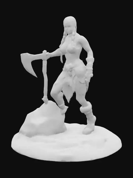 3D model for Warrior's Resolve, #SketchTo3D#