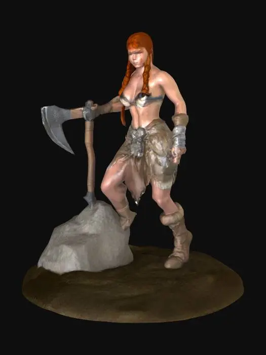 3D model for Warrior's Resolve, #SketchTo3D#