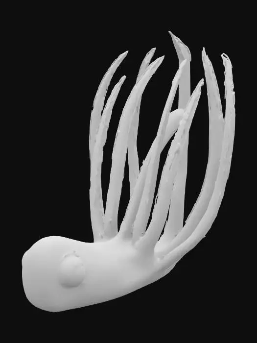 3D model for Kraken Buchstütze, #SketchTo3D#