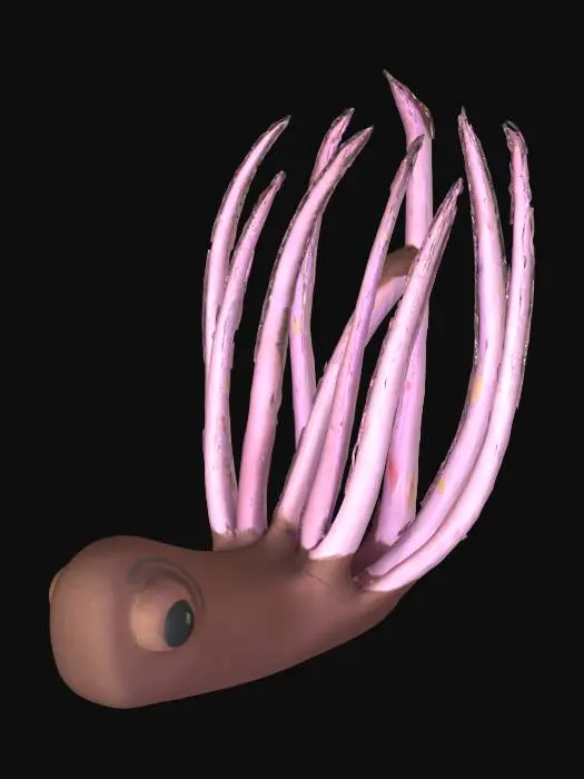 3D model for Kraken Buchstütze, #SketchTo3D#