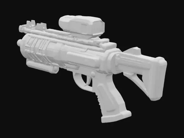 3D model for Cyber Pulse Pistol