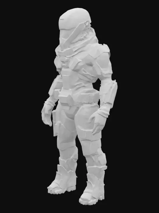 3D model for Neon Sentinel