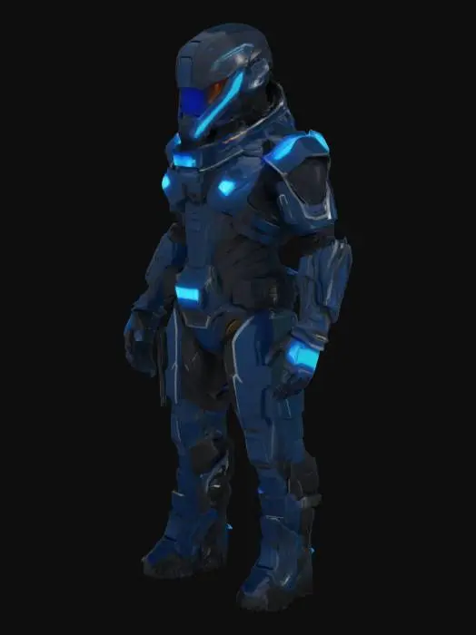 3D model for Neon Sentinel