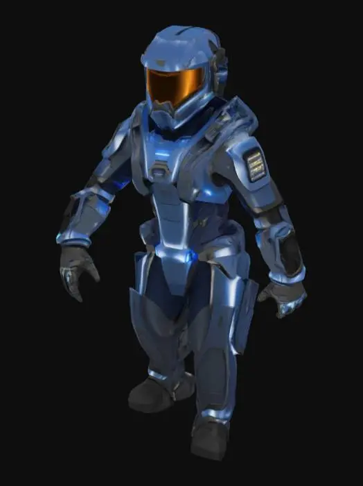 3D model for Neon Guardian