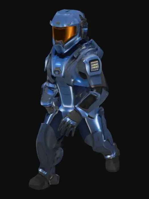 3D model for Neon Guardian