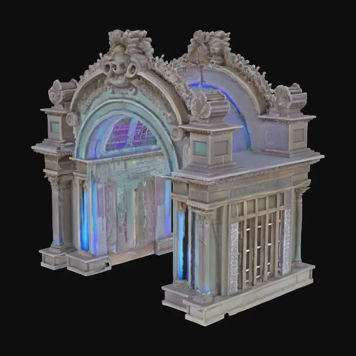 3D model for Ethereal Gateway, #arch#