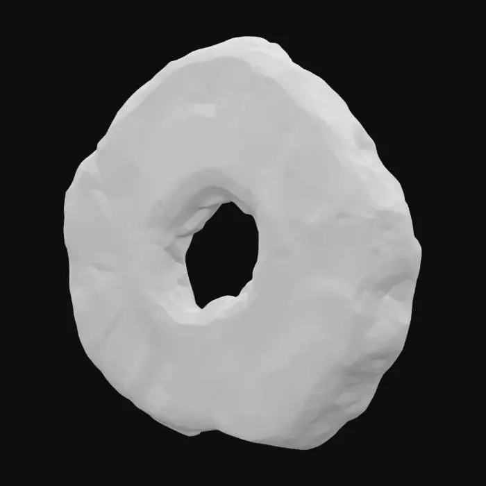 3D model for Azure Agate Slice