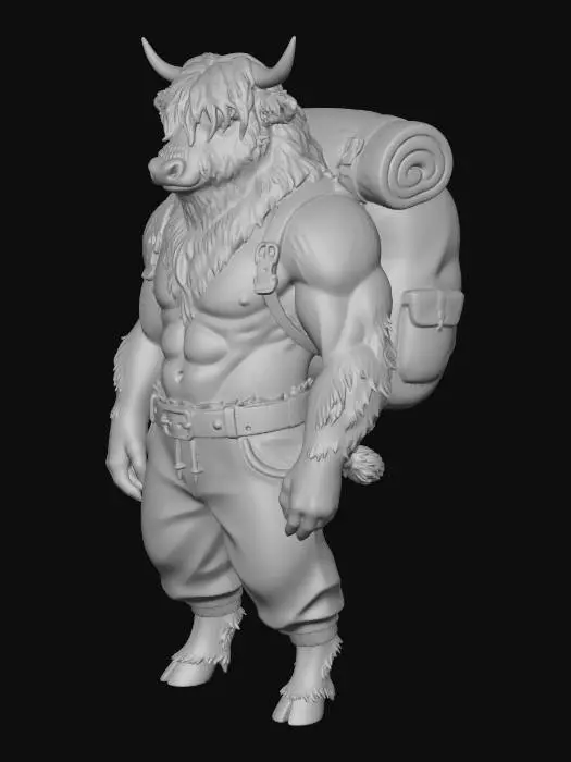 3D model for Highland Adventurer