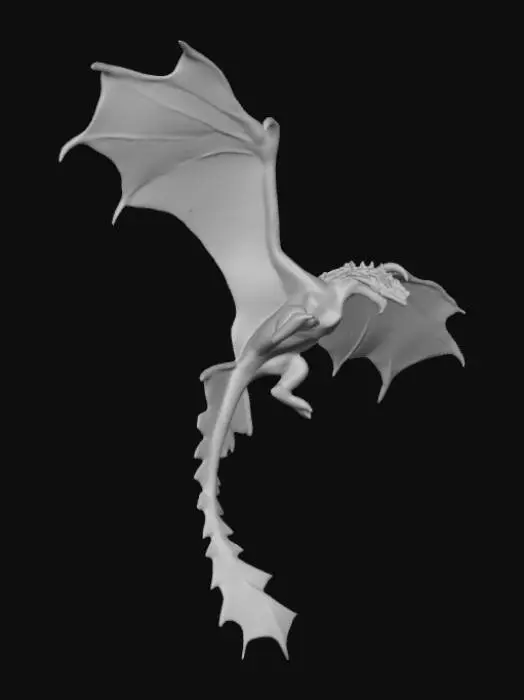 3D model for Wyvern Dragon burger