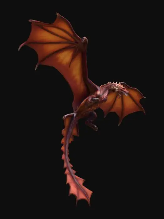 3D model for Wyvern Dragon burger