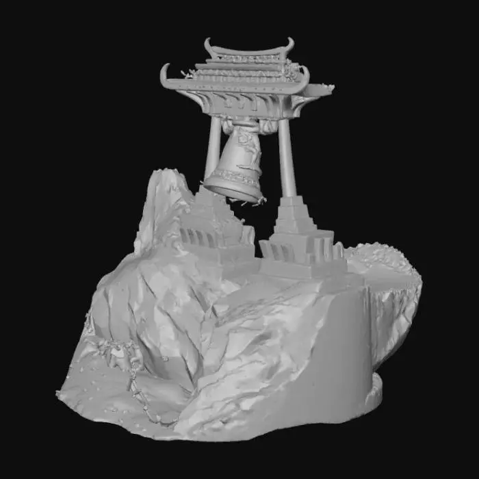3D model for Journey to the Celestial Bell