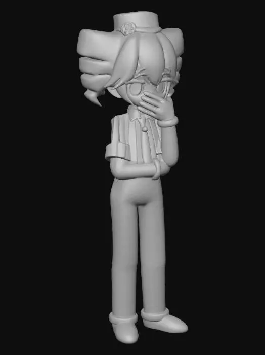 3D model for Kasane Teto