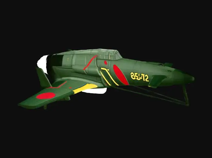 3D model for Hinomaru Fighter