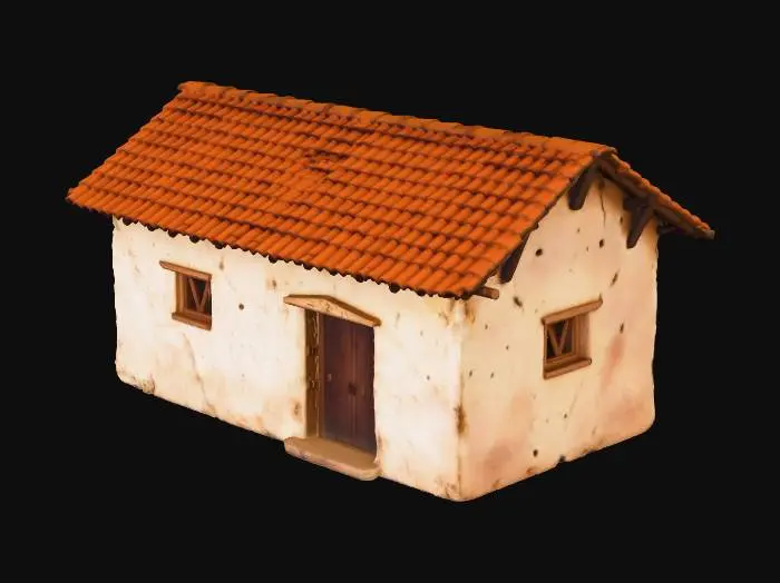 3D model for Rustic Cottage
