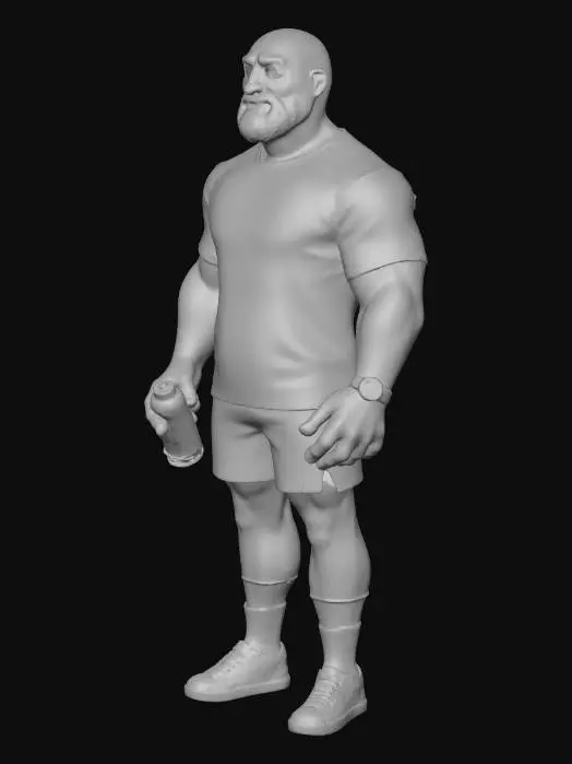3D model for Gym Vibes