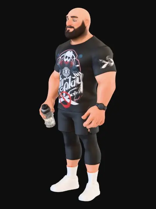 3D model for Gym Vibes