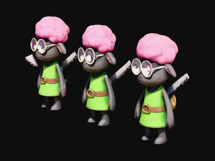 3D model for Sheep in Disguise