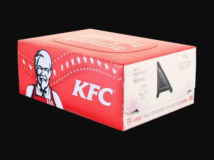 3D model for Red and White Box