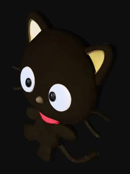 3D model for Charming Feline Icon