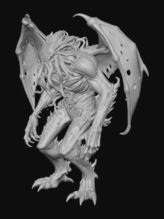 3D model for Ancient Abyssal Entity