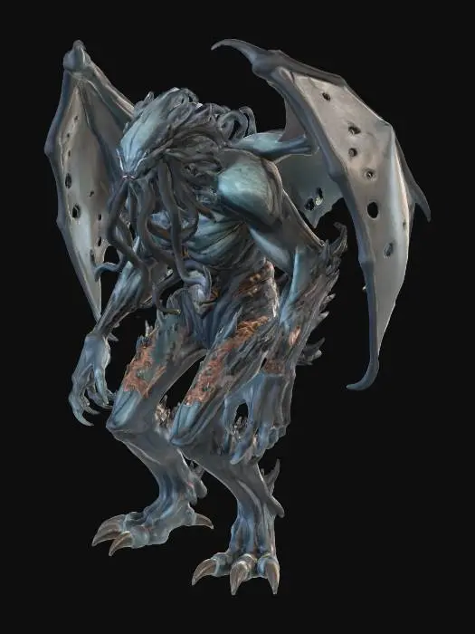 3D model for Ancient Abyssal Entity