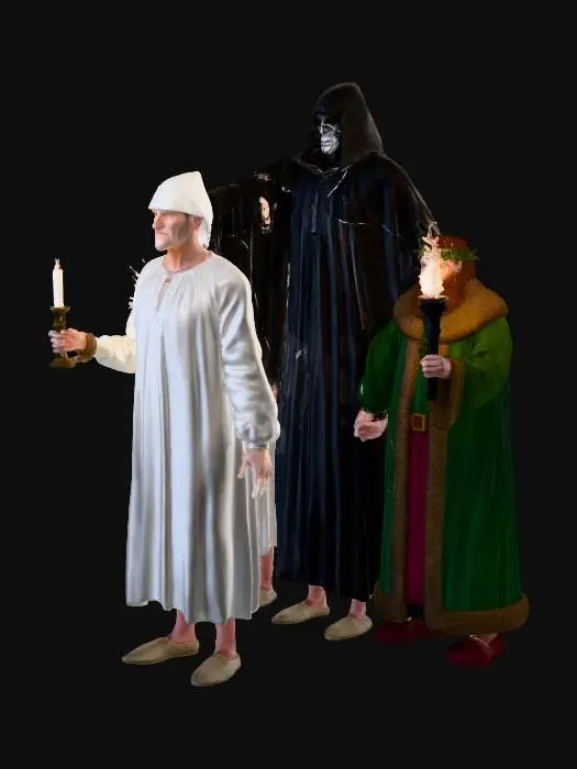 3D model for A Christmas Journey, #Christmas2025#, A Christmas Carol, Scrooge