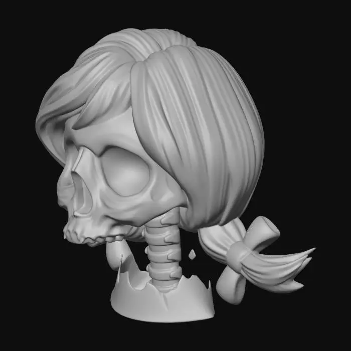 3D model for Ethereal Pigtails