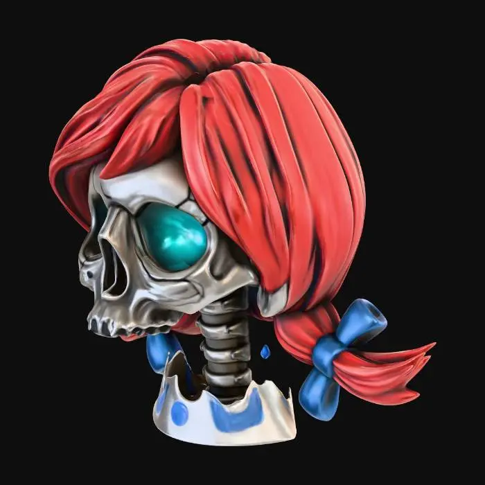 3D model for Ethereal Pigtails