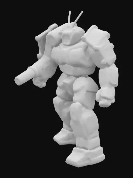 3D model for Griffin BattleTech Mech