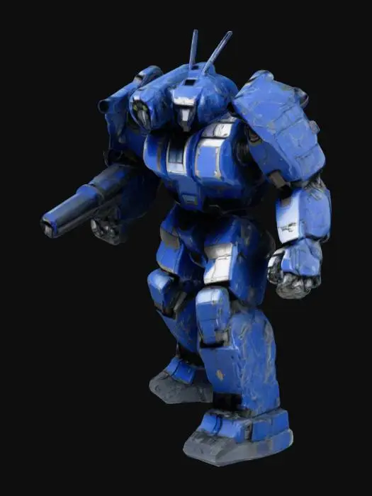 3D model for Griffin BattleTech Mech