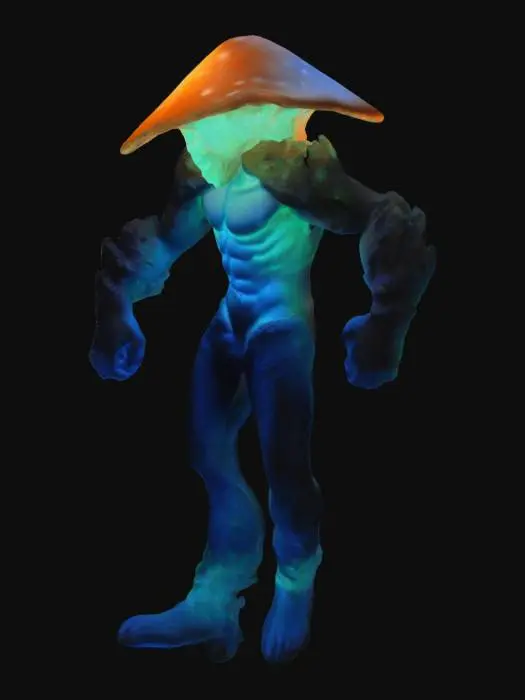 3D model for Mushroom Man
