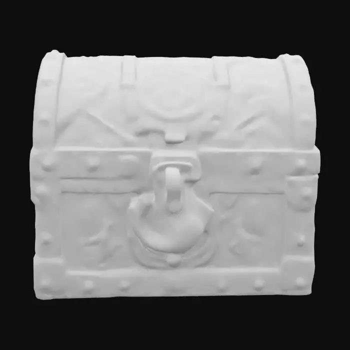 3D model for Create six treasure chest styles of the following, ancient Egyptian, pirate-themed, medieval, futuristic, underwater, elven, dwarven, mystical, steampunk, jungle-themed, ornate, rustic, minimalist, or even a specific mythological creature-inspired chest; each style can be further detailed by thinking about materials, carvings, lock mechanisms, and overall aesthetic. All 5 treasure chest are separated