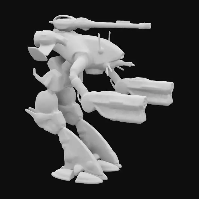 3D model for Marauder Battlemech
