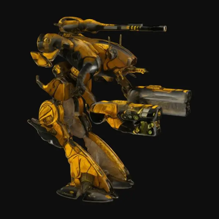 3D model for Marauder Battlemech