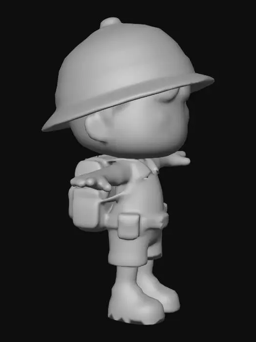 3D model for Explorer Adventure Kid