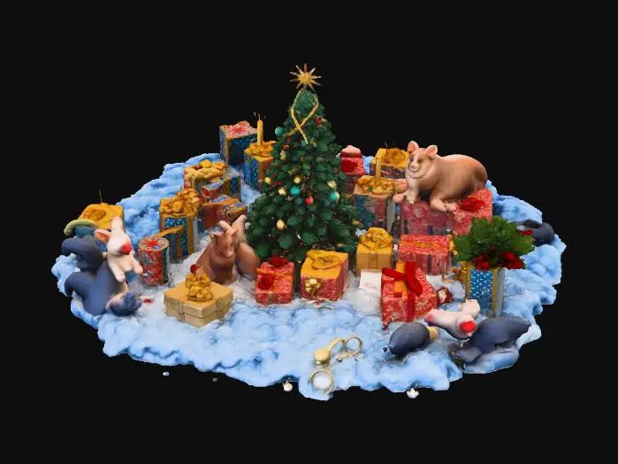 3D model for Enchanting Winter Gathering