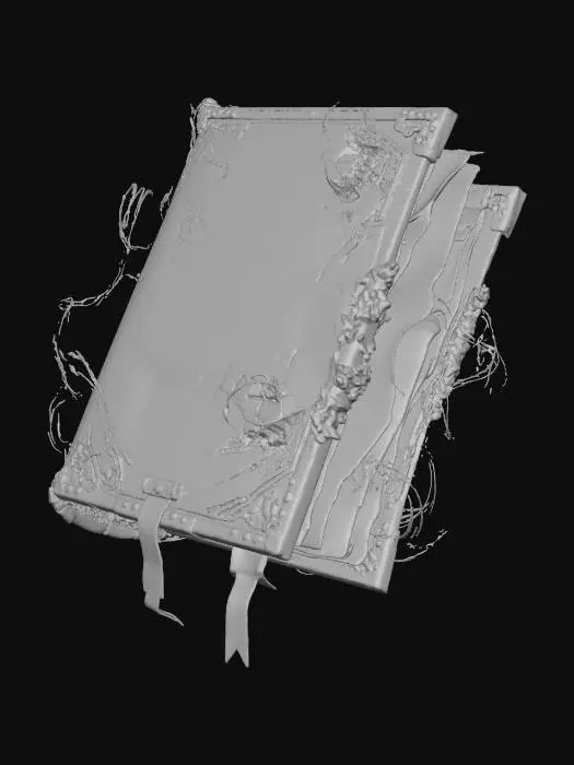 3D model for Enchanted Grimoire, #Halloween2025#