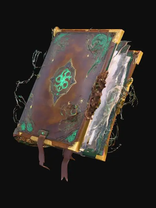3D model for Enchanted Grimoire, #Halloween2025#
