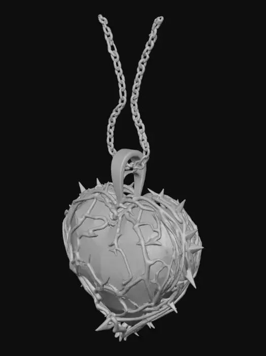 3D model for Heart of Thorns, #Halloween2025#