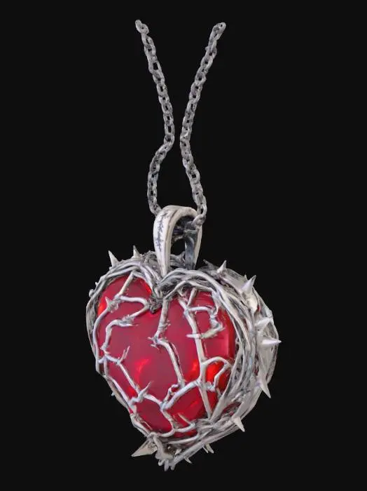 3D model for Heart of Thorns, #Halloween2025#