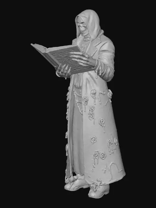 3D model for Arcane Scholar, #Halloween2025#