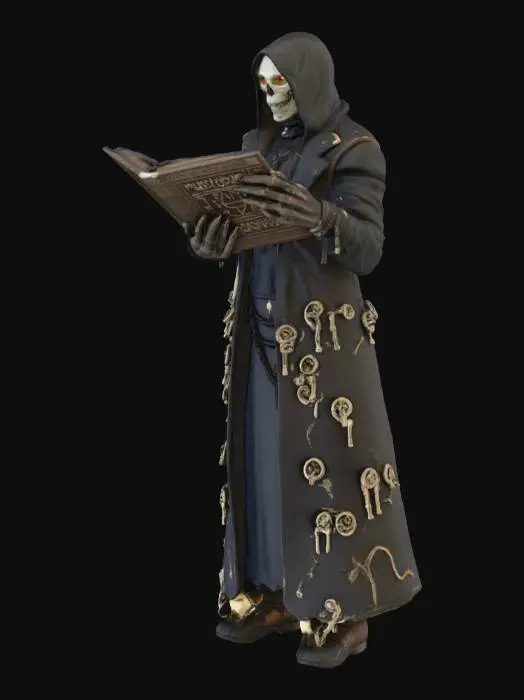 3D model for Arcane Scholar, #Halloween2025#