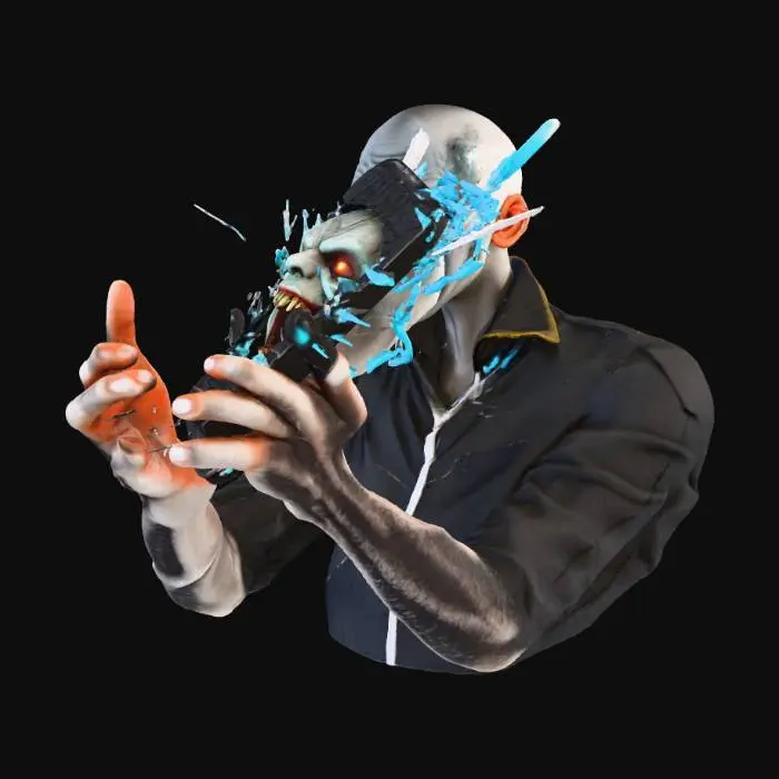 3D model for Monstrous Reflection, #Halloween2025#