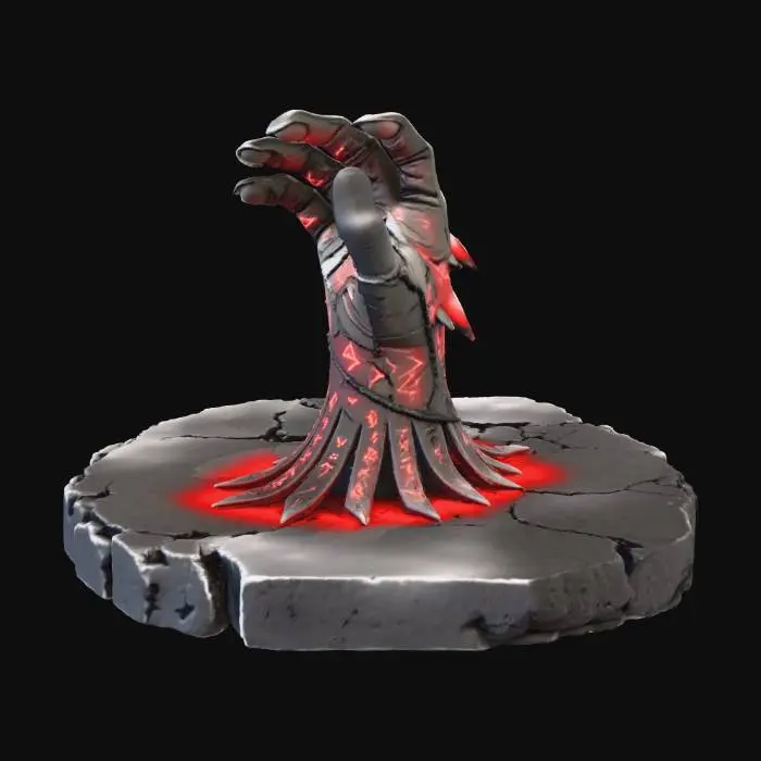 3D model for Mystic Hand of Runes, #Halloween2025#