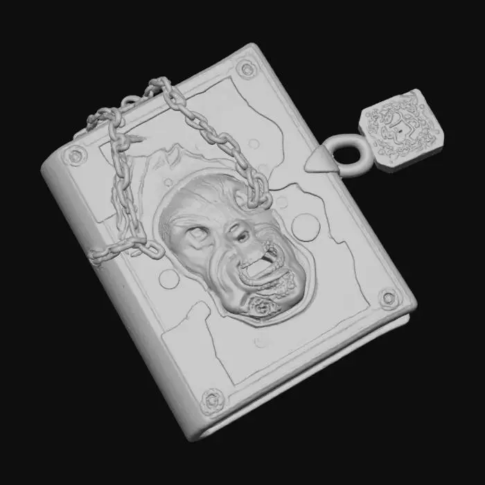 3D model for Book of Regret,
#Halloween2025#